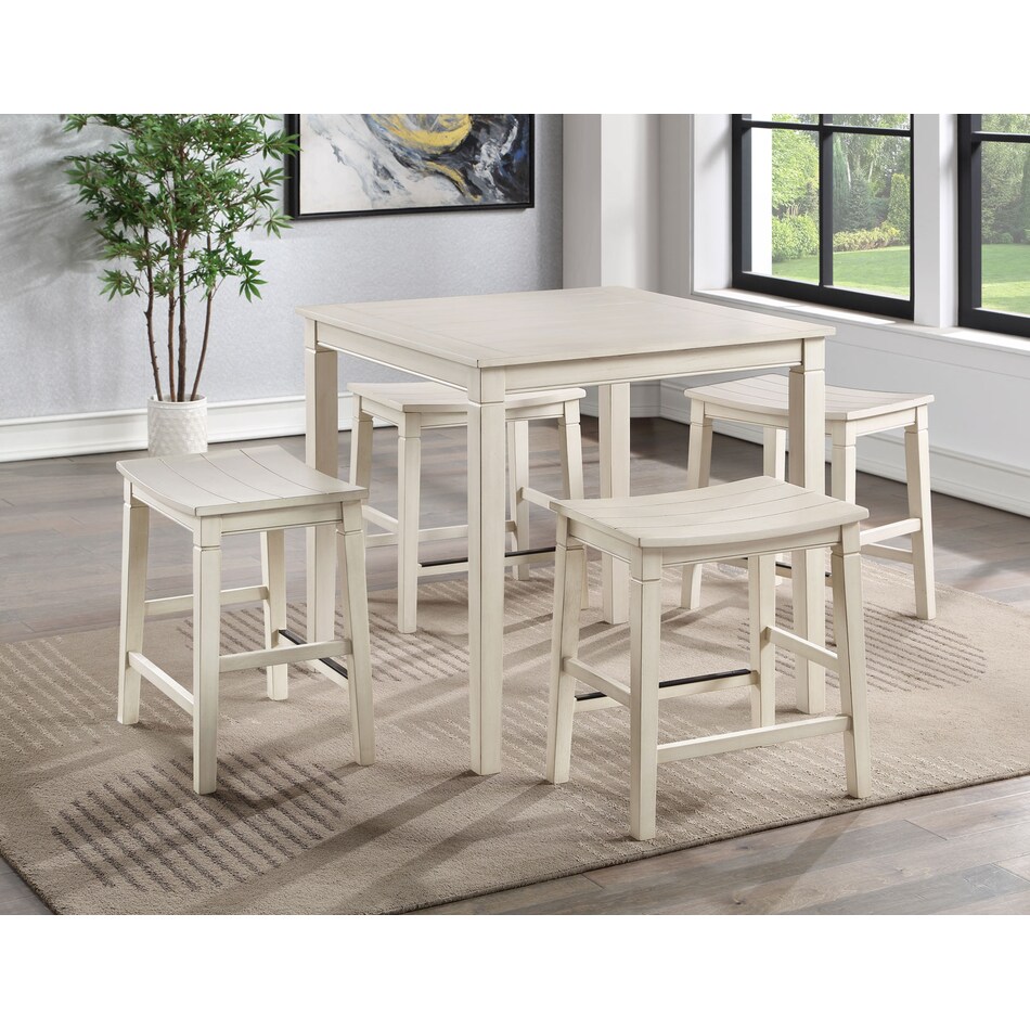 lakewood brown dining set   