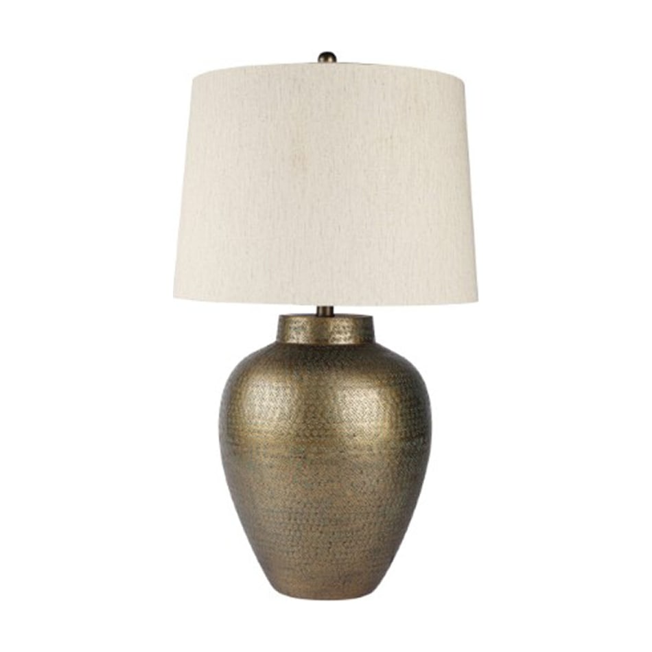 lamp antique gold finish table lamp   