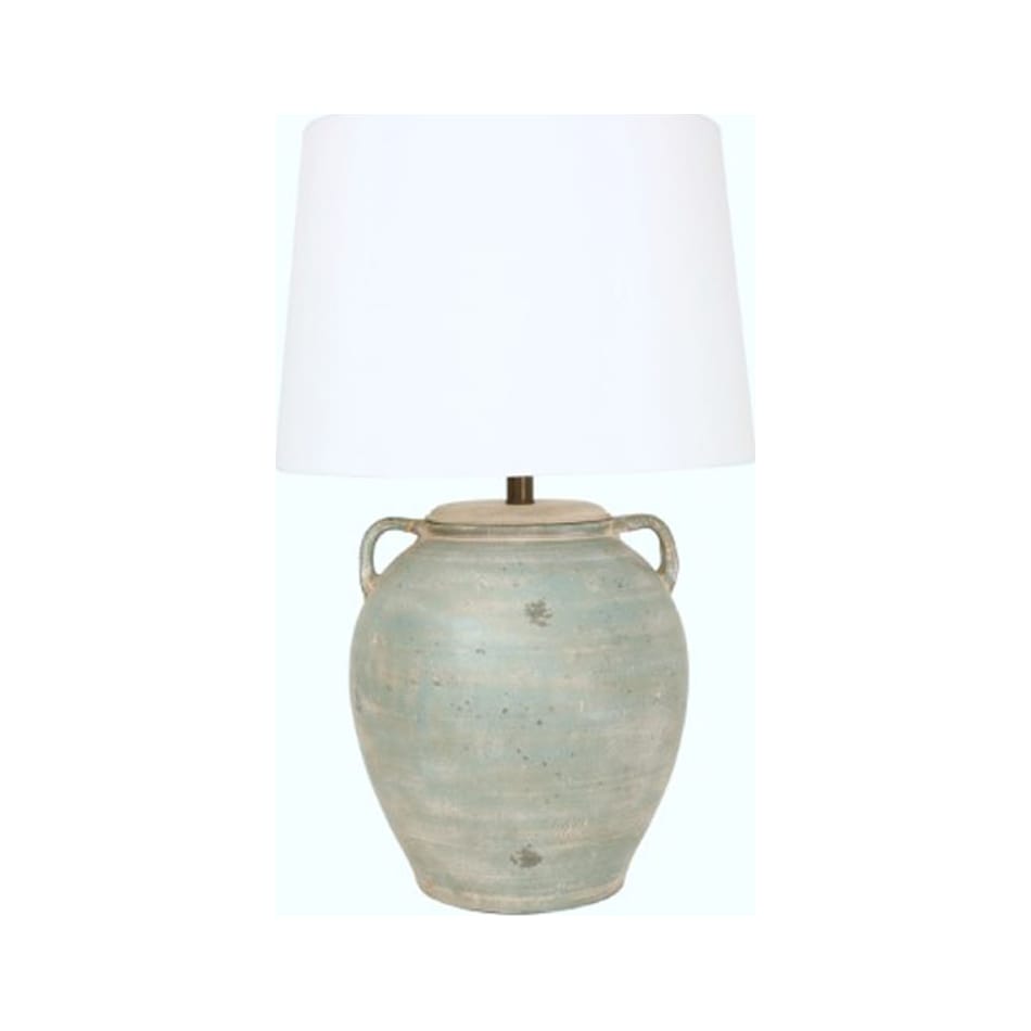 lamp antique green table lamp   