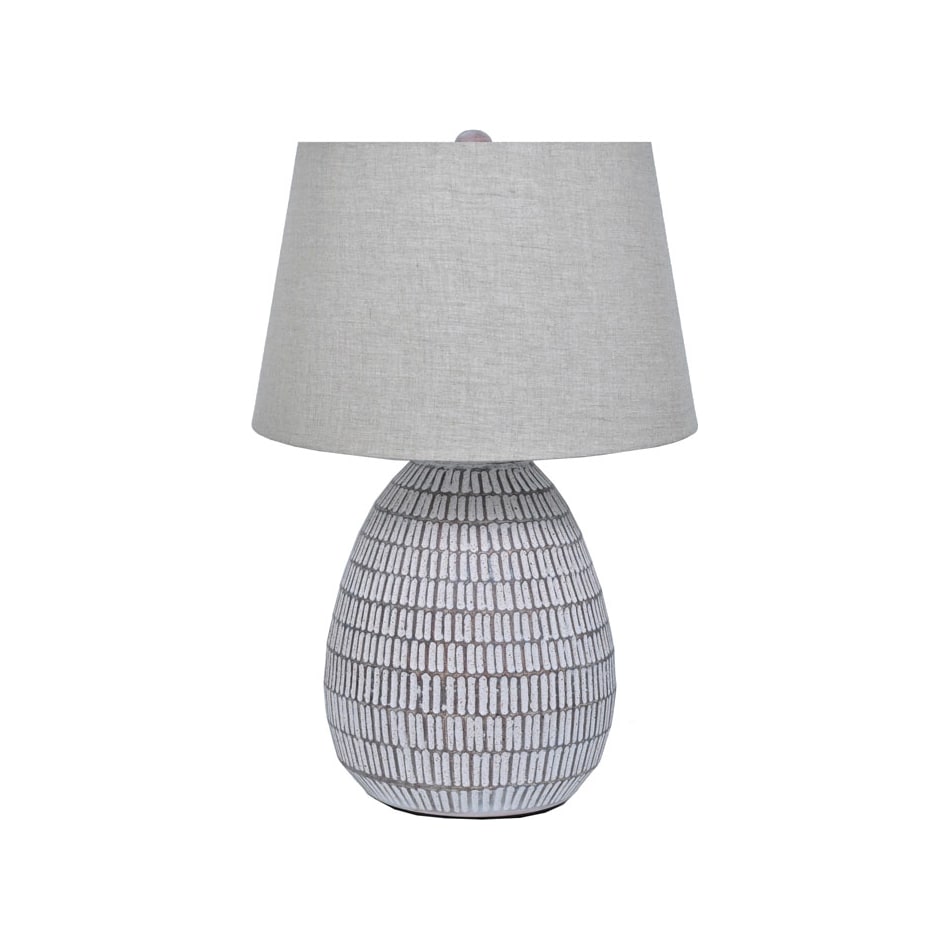 lamp beige white table lamp   