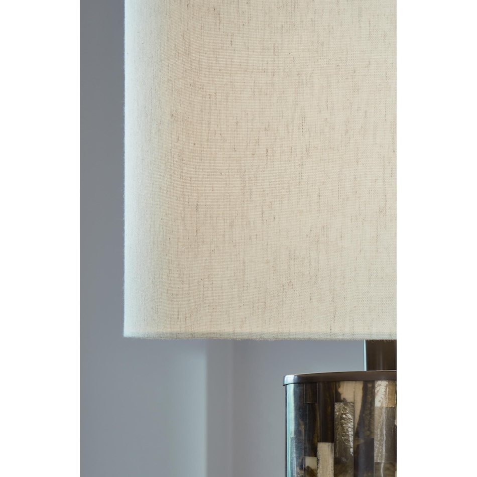 lamps  black brown cream table lamp   