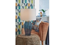 lamps  blue table lamp   