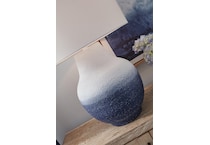 lamps  blue white table lamp   