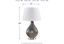 lamps  dimension schematic   