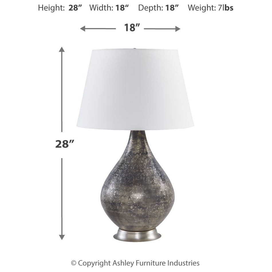 lamps  dimension schematic   