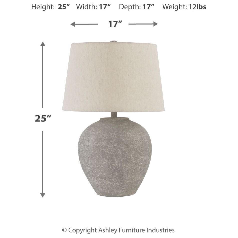 lamps  dimension schematic   
