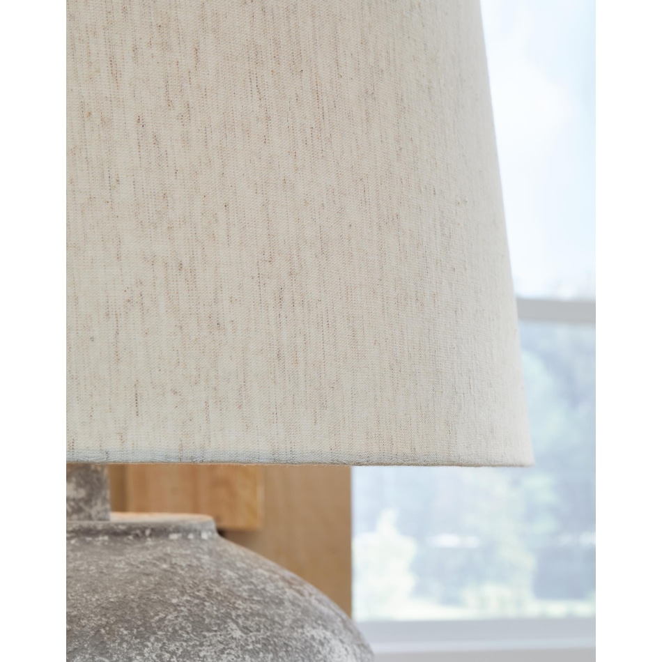 lamps  distressed gray table lamp   