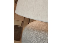 lamps  distressed gray table lamp   