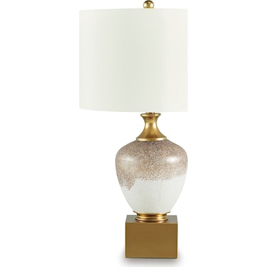 TAVISBURG GLASS TABLE LAMP