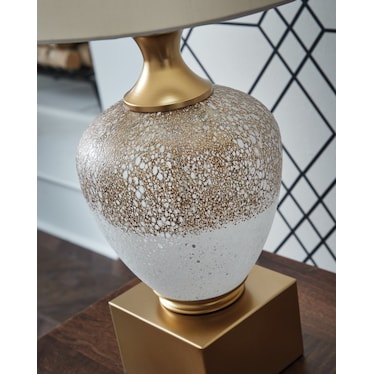 TAVISBURG GLASS TABLE LAMP