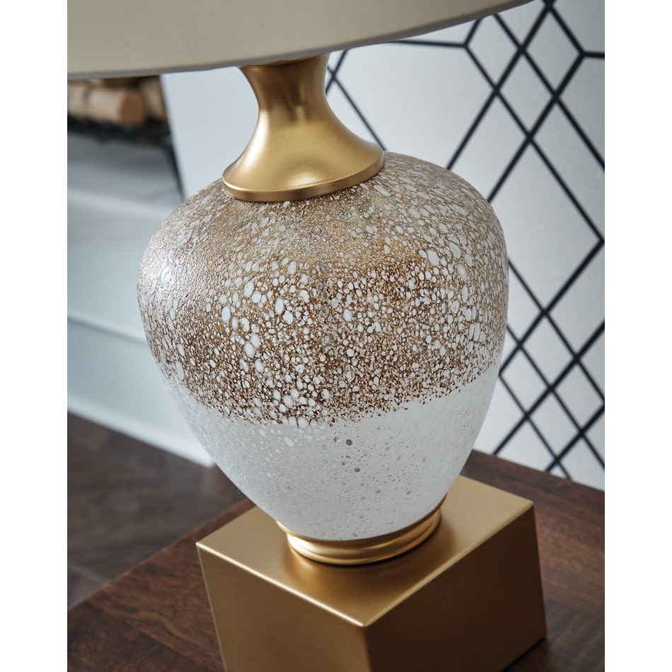 lamps  white and gold table lamp   