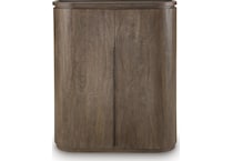 landermont medium brown accent cabinet   