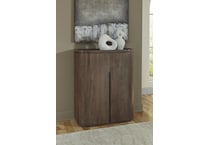 landermont medium brown accent cabinet   