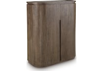 landermont medium brown accent cabinet   