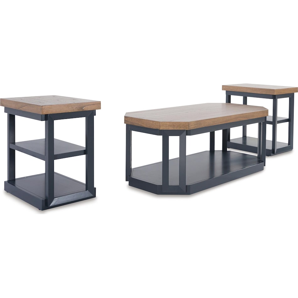 landocken blue brown  pack tables   