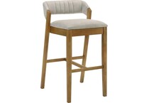 landri grey barstool   
