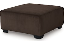 landsings chocolate ottoman   