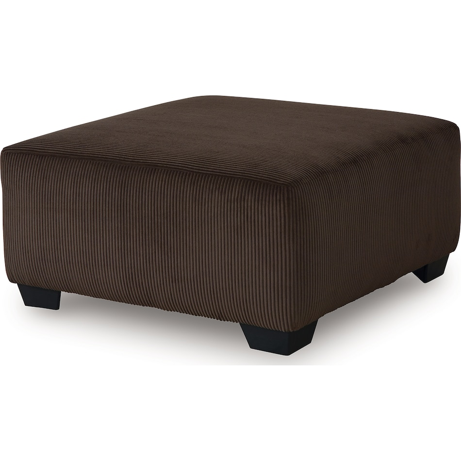landsings chocolate ottoman   