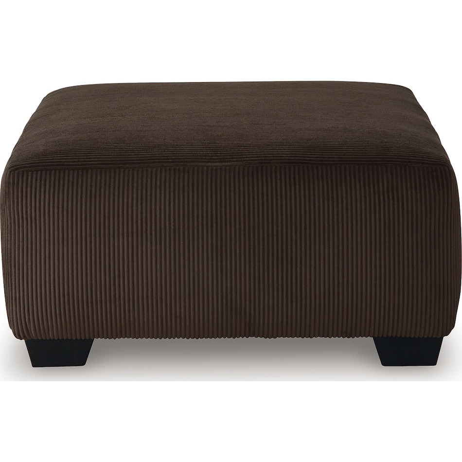 landsings chocolate ottoman   