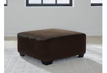 landsings chocolate ottoman   