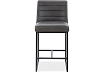 lansen grey barstool   