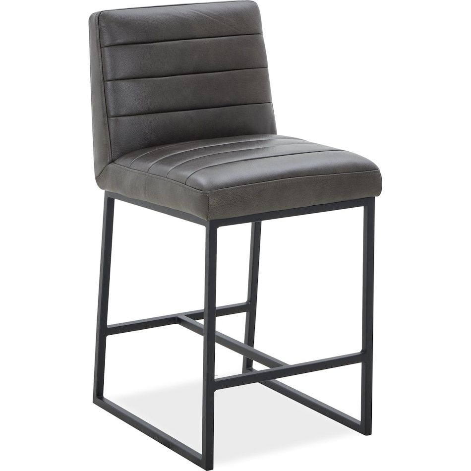 lansen grey barstool   