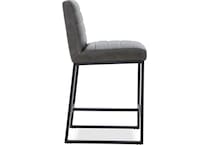 lansen grey barstool   