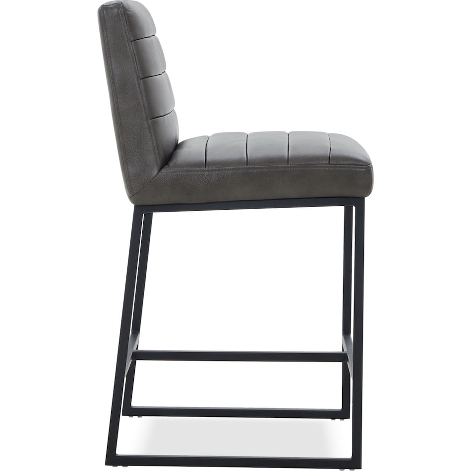 lansen grey barstool   