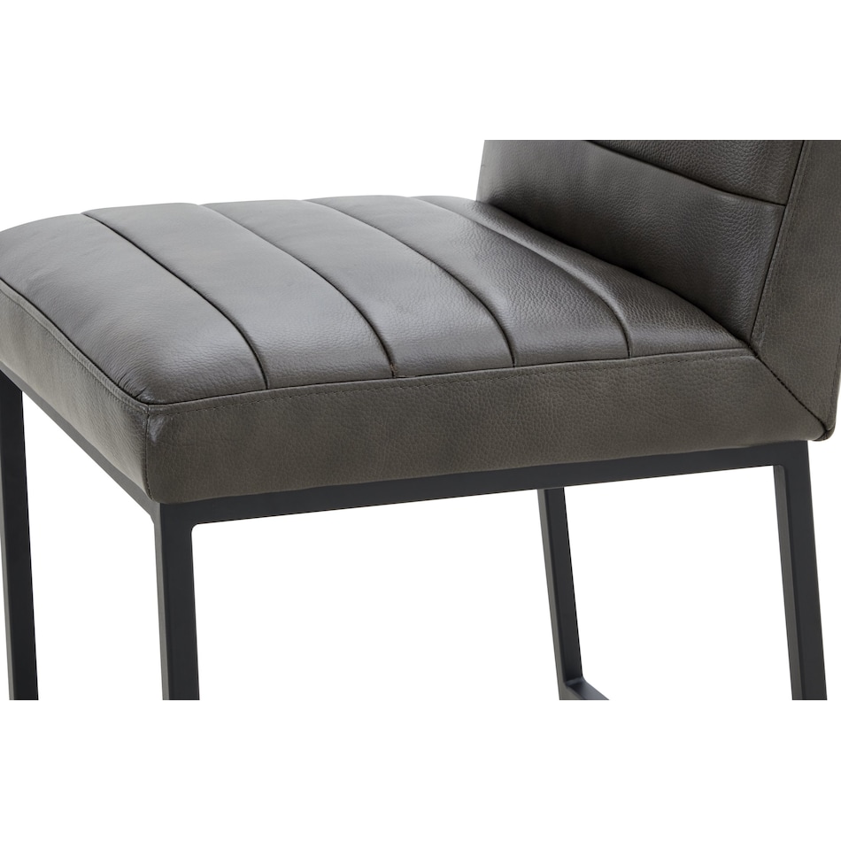 lansen grey barstool   