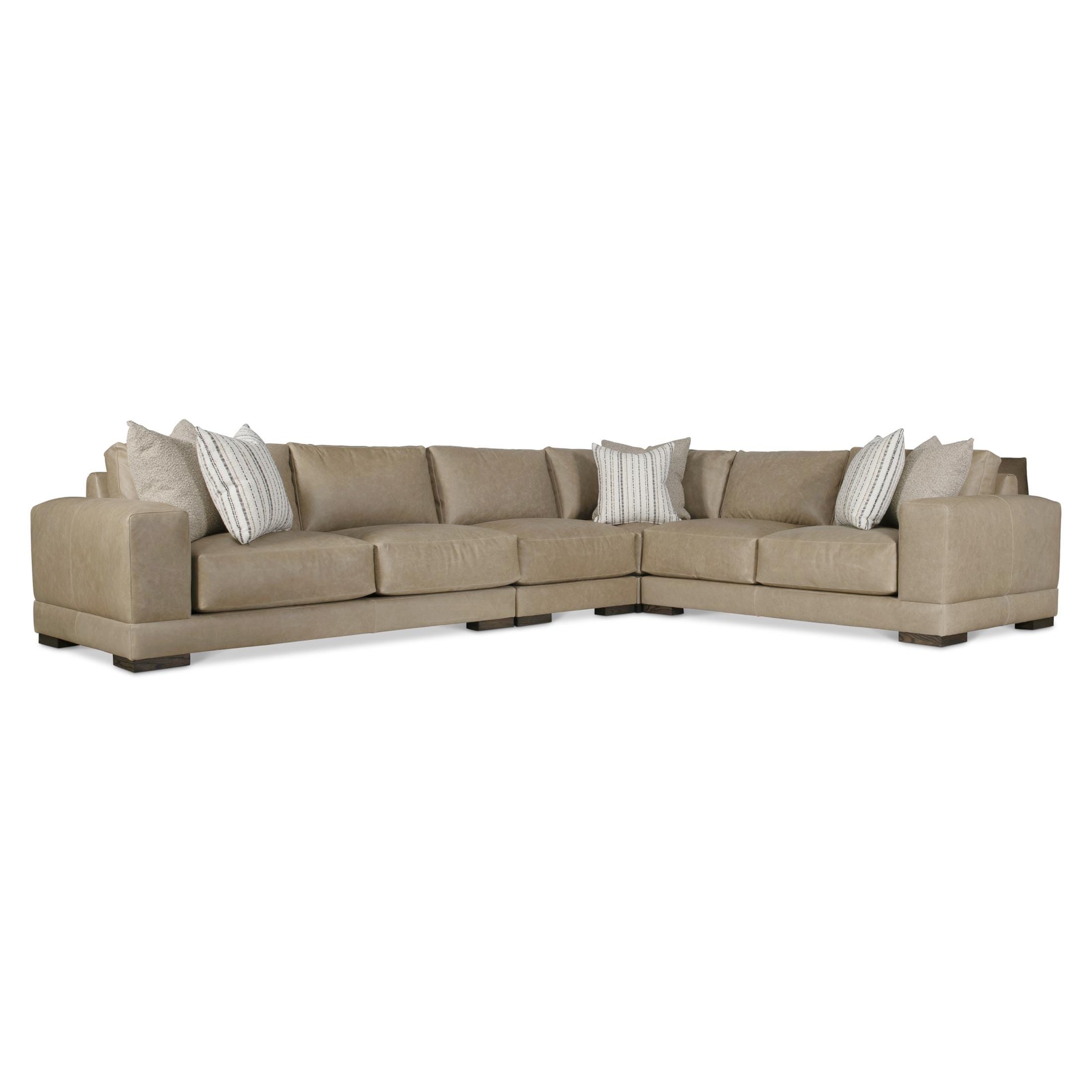 LARS 4-PC LEATHER SECTIONAL BY BERNHARDT | Morris