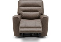 larsen sydney brunette power recliner   