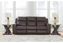 lavenhome brown reclining sofa   