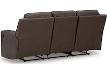 lavenhome umber reclining sofa   