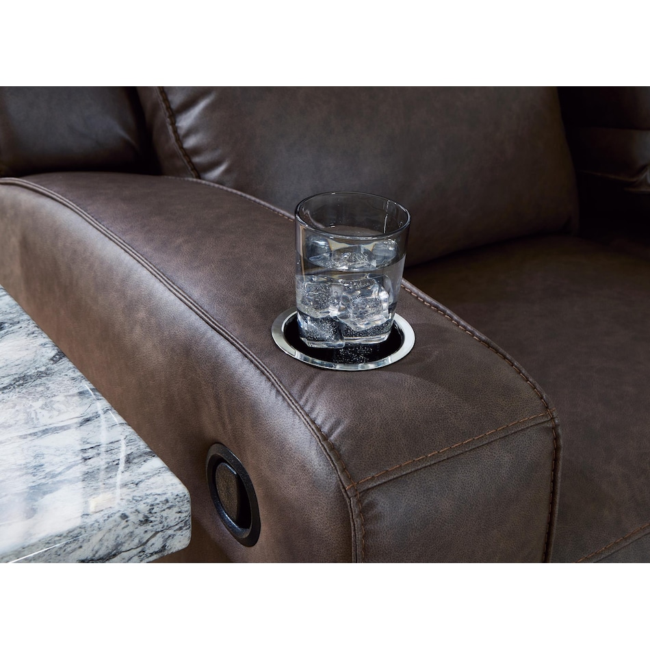 lavenhome umber reclining sofa   