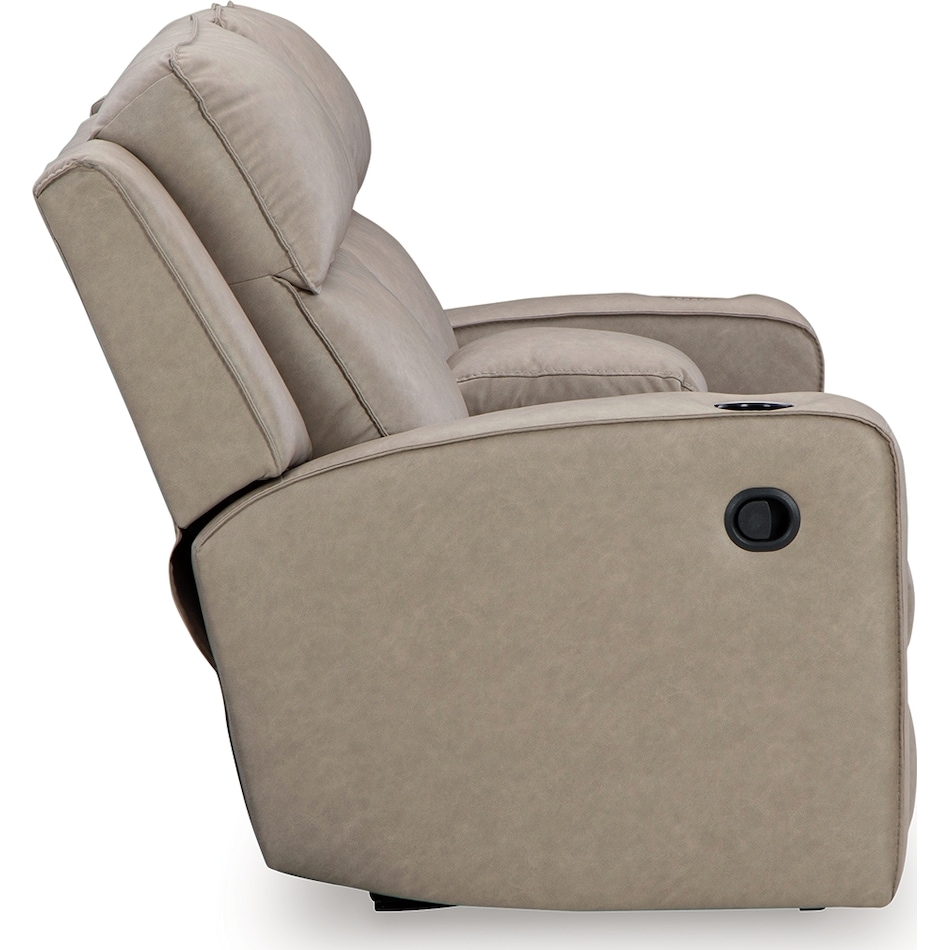 lavenhorne pebble reclining console loveseat   