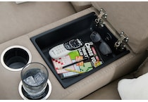 lavenhorne pebble reclining console loveseat   