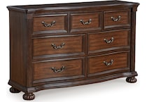 lavinton brown dresser   