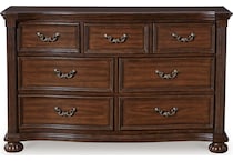 lavinton brown dresser   