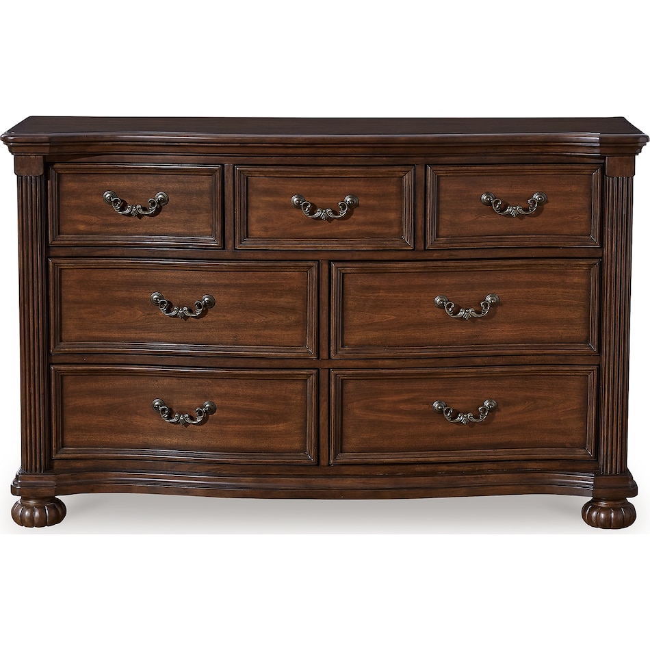 lavinton brown dresser   