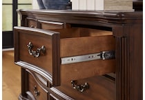 lavinton brown dresser   