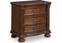 lavinton brown nightstand   