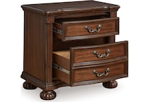 lavinton brown nightstand   