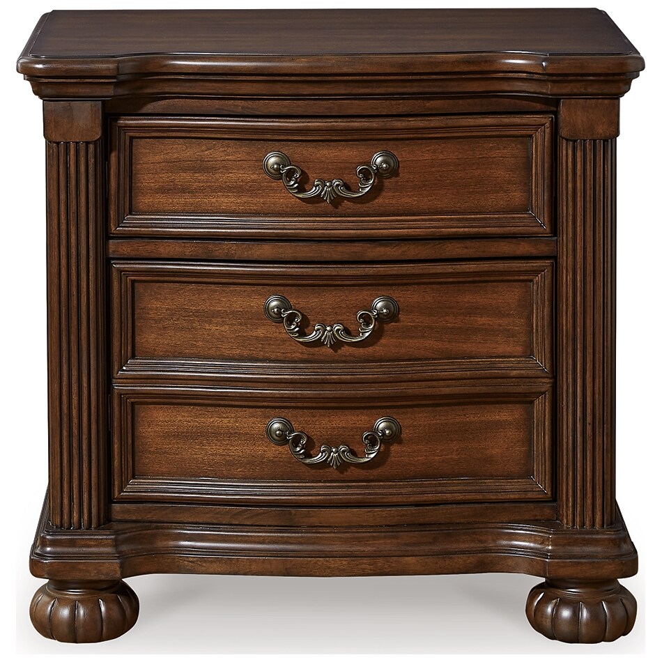 lavinton brown nightstand   