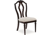 lavinton brown side chair   
