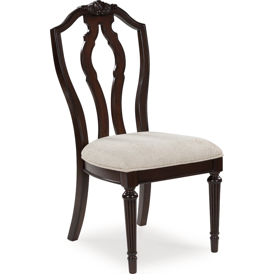 lavinton brown side chair   