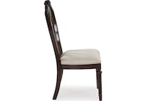 lavinton brown side chair   