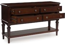 lavinton brown sideboard server   