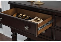 lavinton brown sideboard server   
