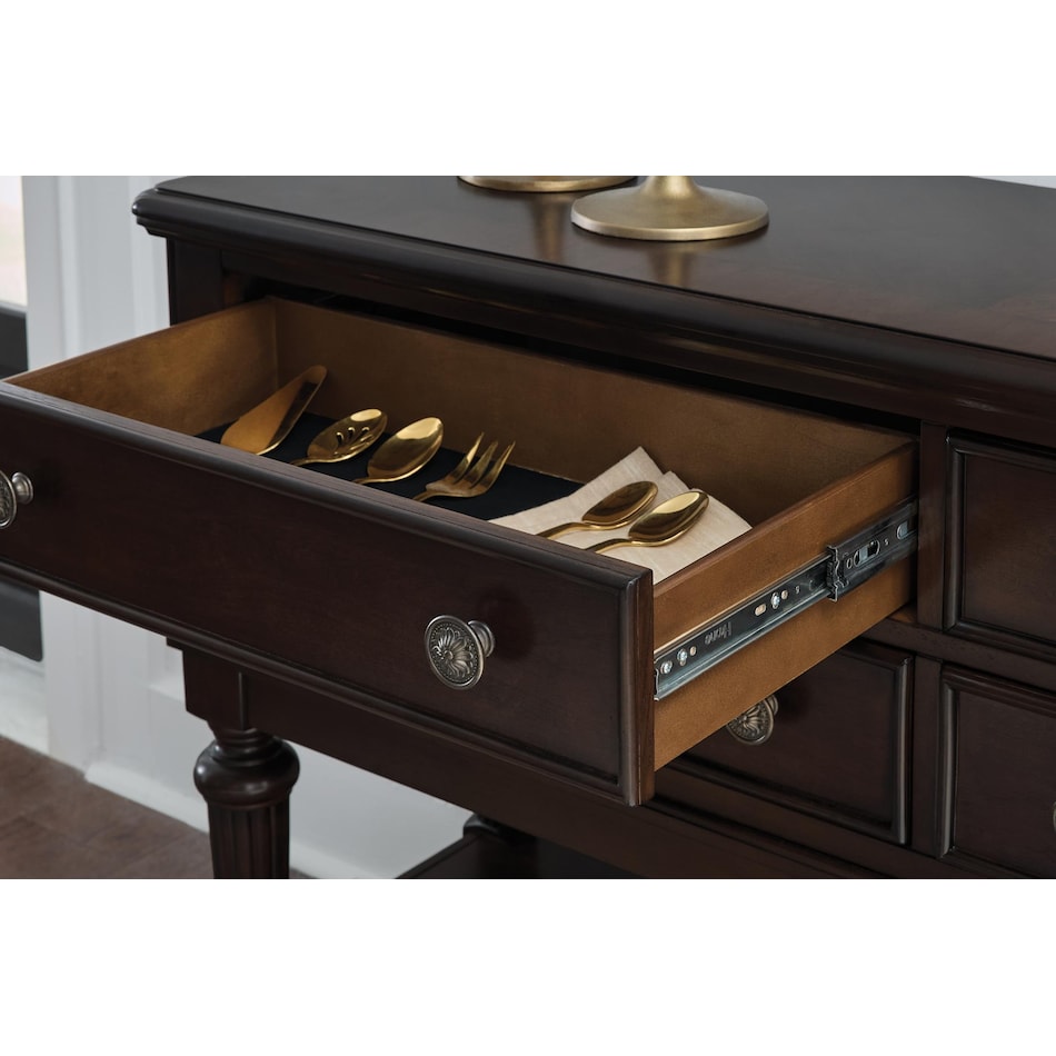 lavinton brown sideboard server   