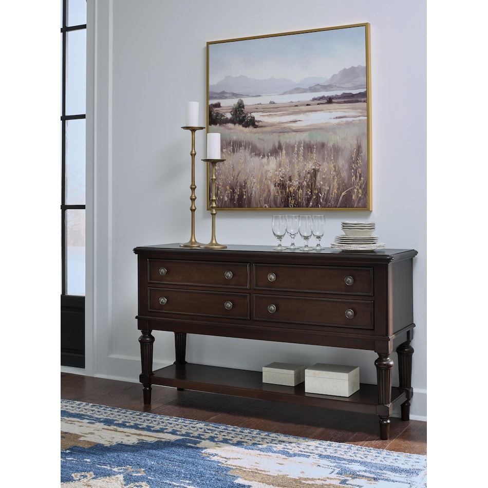 lavinton brown sideboard server   